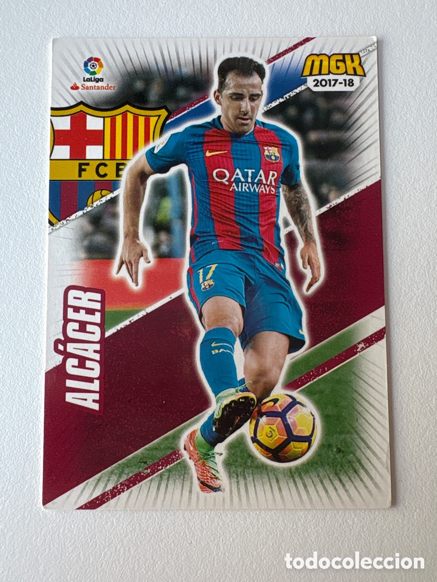 Cromos de Futebol: Carta Alc&aacute;cer 97 Bar&ccedil;a Megacracks 2017-18