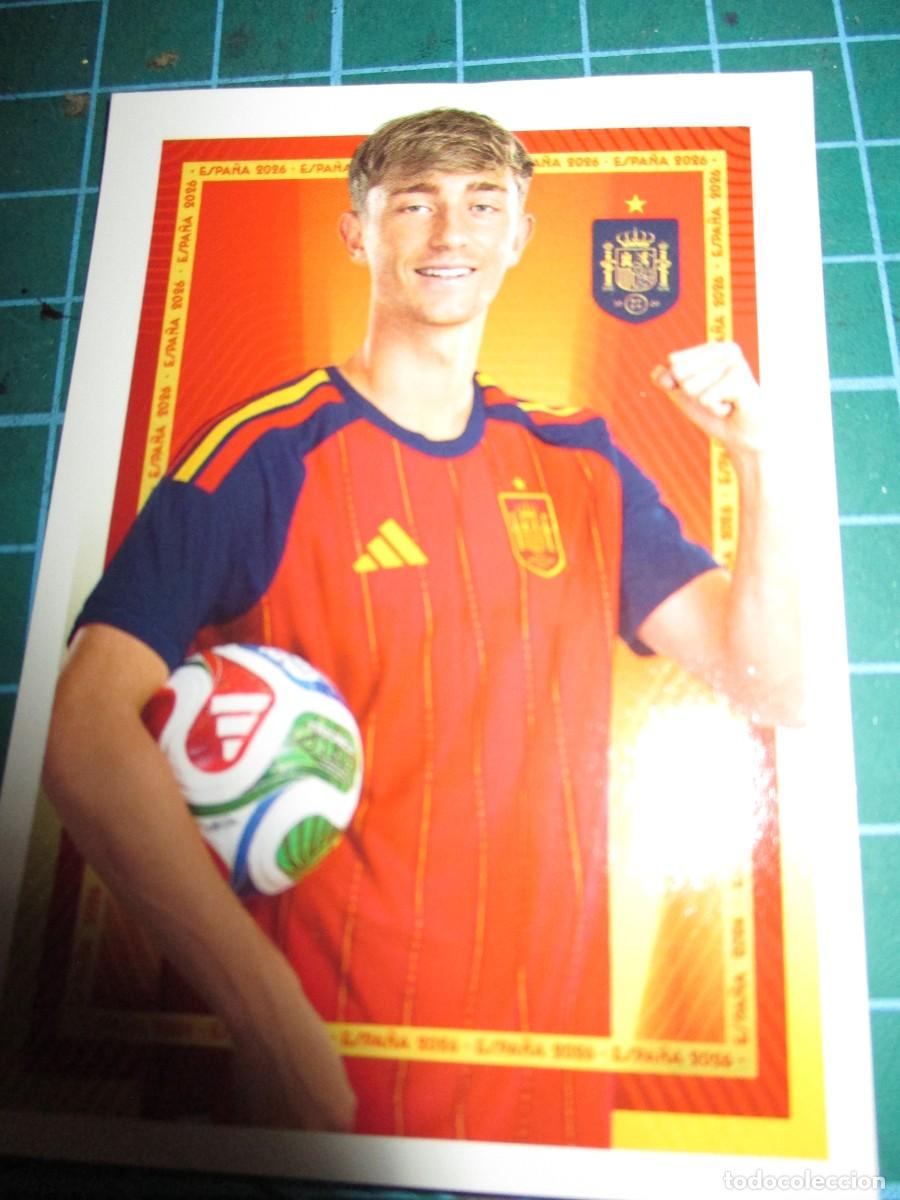 Cromos de f&uacute;tbol: 736- Colecci&oacute;n Espa&ntilde;a 2026 - n&ordm; 21 Huijsen, PANINI-CARREFOUR