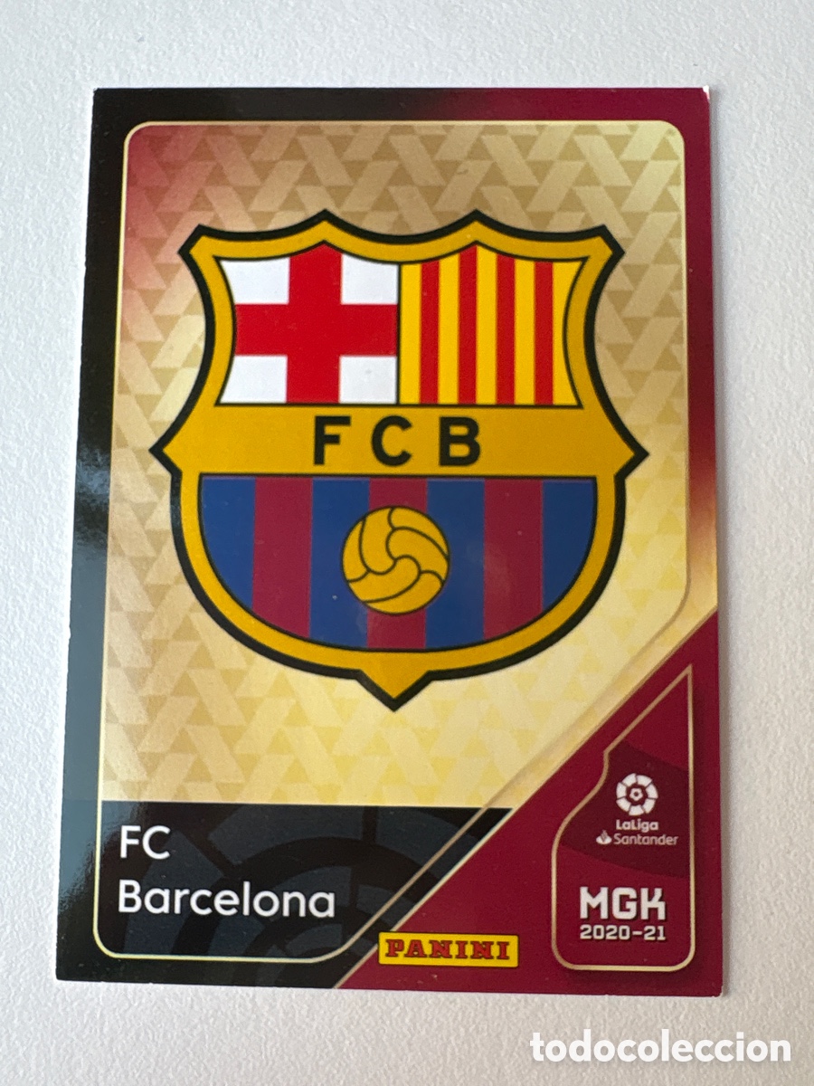 Figurine di Calcio: Carta Escudo Bar&ccedil;a 55 Megacracks 2020-21