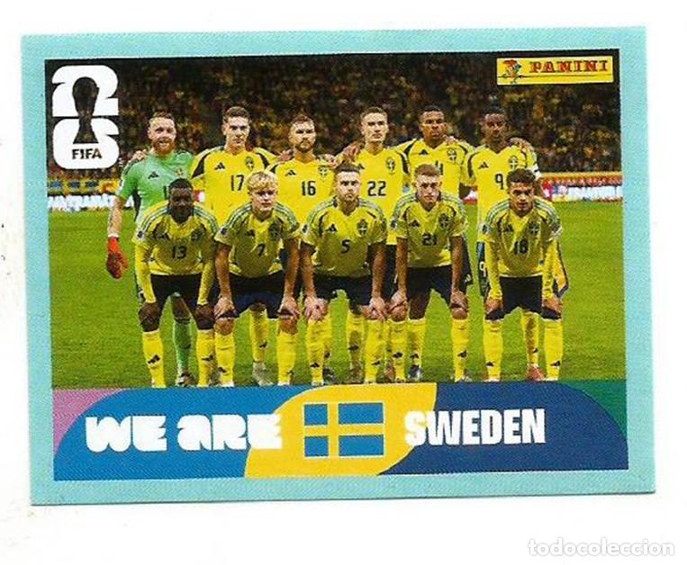 Cromos de f&uacute;tbol: MUNDIAL FIFA CUP 2026 - PANINI -STICKERS - EQUIPO SUECIA - SWE 13