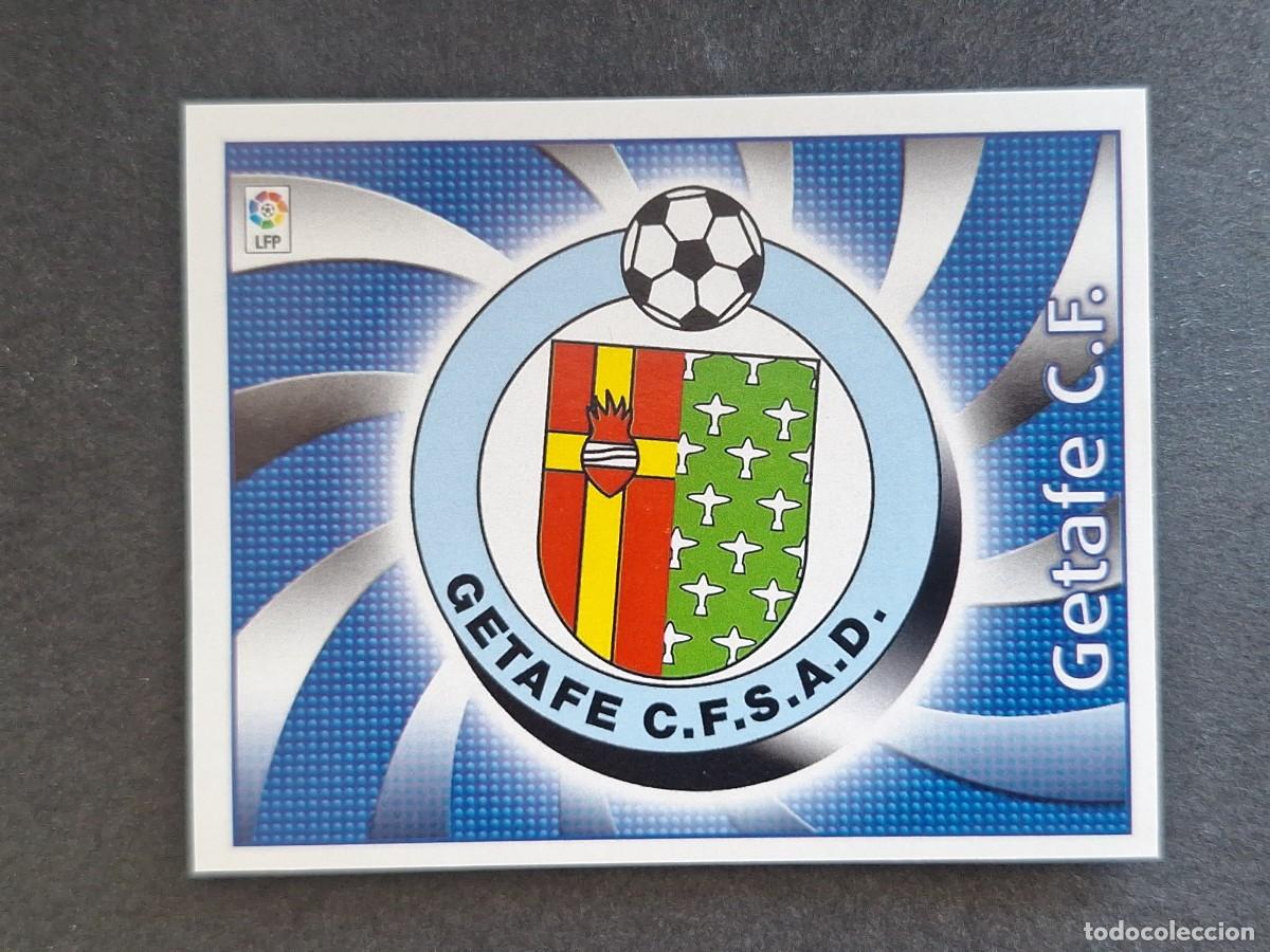 Cromos de f&uacute;tbol: L4 ESCUDO GETAFE C. F. LIGA ESTE 2004 2005 04 05 NUNCA PEGADO SIN PEGAR