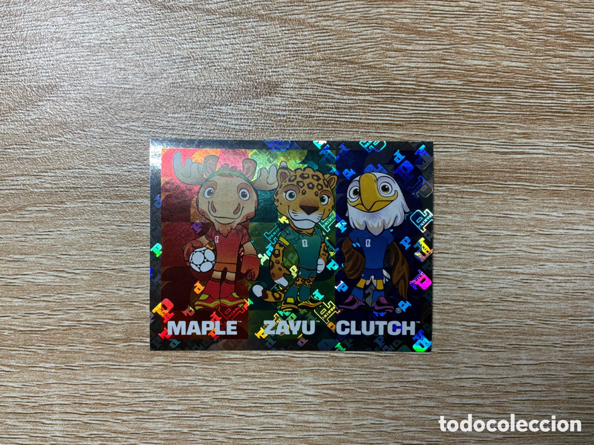 Cromos de f&uacute;tbol: FWC3 Mascotas oficiales