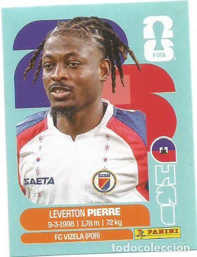 Cromos de f&uacute;tbol: MUNDIAL FIFA CUP 2026 - PANINI -STICKERS - HAITI - LEVERTON PIERRE - HAI 10