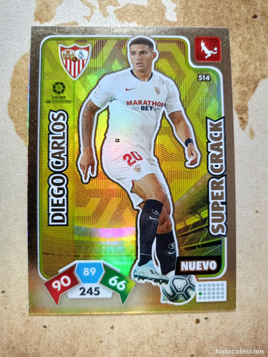 Cromos de f&uacute;tbol: S&uacute;per Crack 514 DIEGO CARLOS Adrenalyn 2019-20