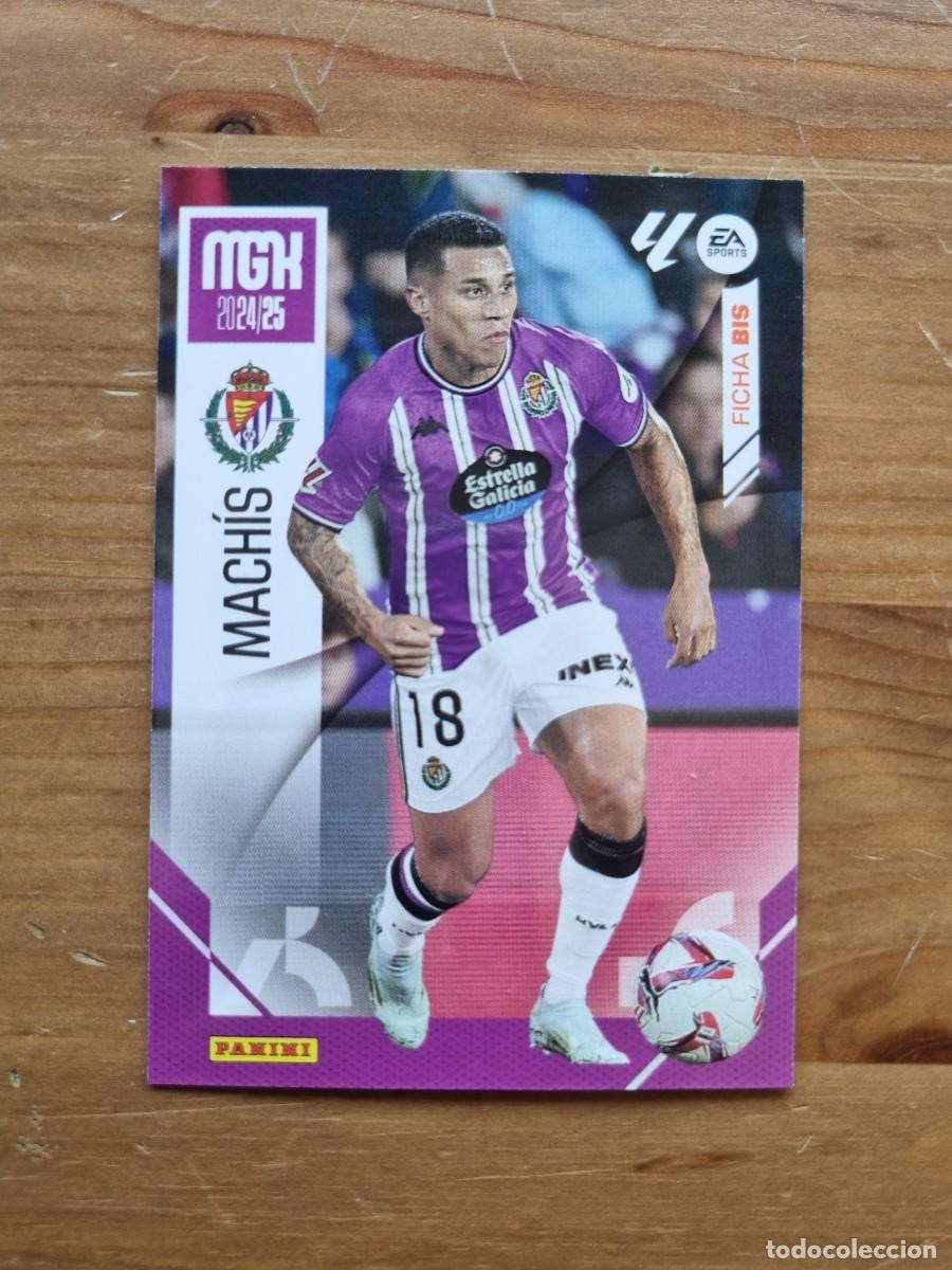 Cromos de f&uacute;tbol: 360 Bis MACH&Iacute;S (Real Valladolid) FICHA BIS. Liga 2024 2025 24 25 Megacracks (Panini)