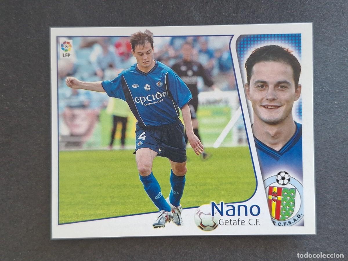 Cromos de f&uacute;tbol: L4 NANO GETAFE C. F. LIGA ESTE 2004 2005 04 05 NUNCA PEGADO SIN PEGAR