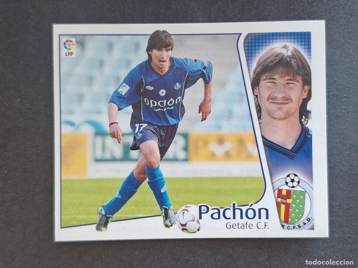 Fu&szlig;ball-Sticker: L4 PACHON GETAFE C. F. LIGA ESTE 2004 2005 04 05 NUNCA PEGADO SIN PEGAR