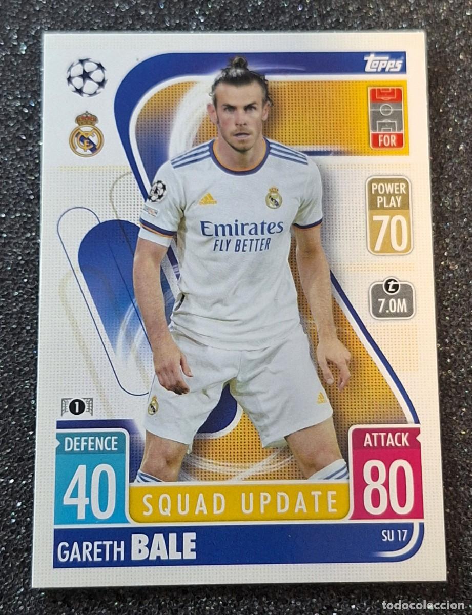 Fu&szlig;ball-Sticker: Gareth Bale Real Madrid Topps Match Attax Soccer Squad Update