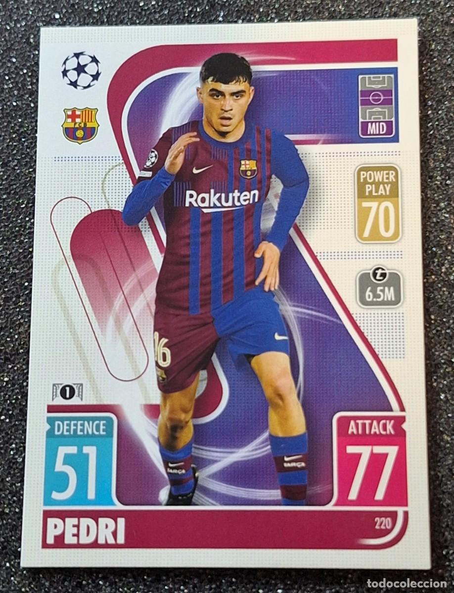 Fu&szlig;ball-Sticker: Pedri Barcelona Topps Match Attax Soccer