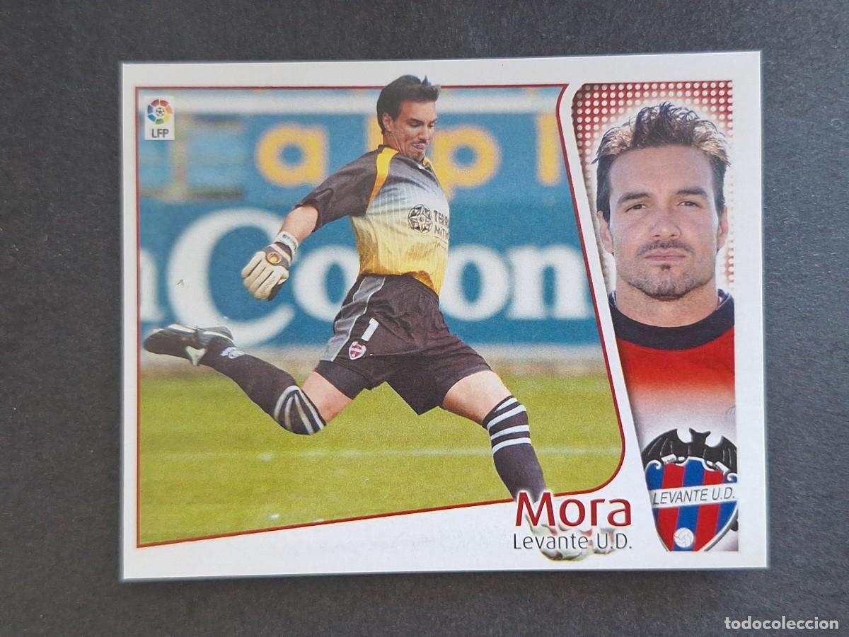 Fu&szlig;ball-Sticker: L4 MORA LEVANTE U. D. LIGA ESTE 2004 2005 04 05 NUNCA PEGADO SIN PEGAR