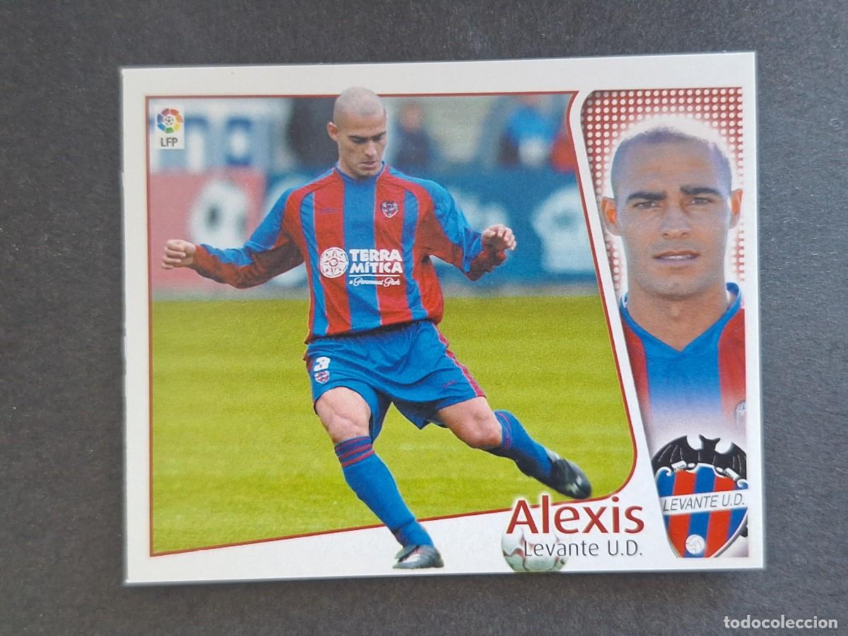 Fu&szlig;ball-Sticker: L4 ALEXIS LEVANTE U. D. LIGA ESTE 2004 2005 04 05 NUNCA PEGADO SIN PEGAR