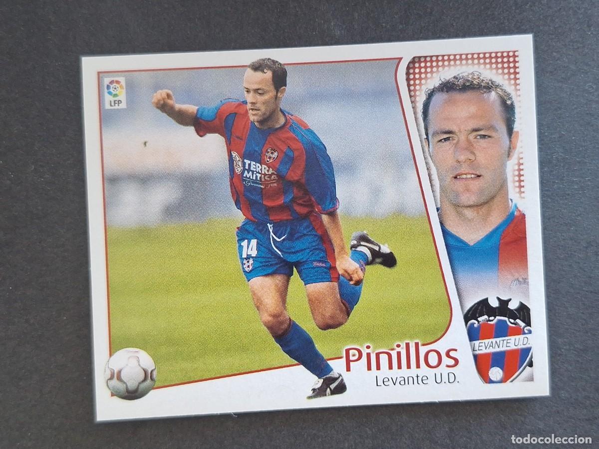 Fu&szlig;ball-Sticker: L4 PINILLOS LEVANTE U. D. LIGA ESTE 2004 2005 04 05 NUNCA PEGADO SIN PEGAR