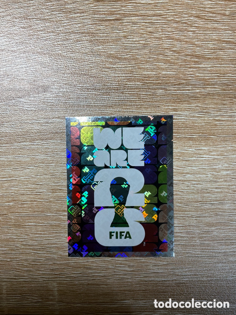 Fu&szlig;ball-Sticker: Cromo FWC4 logo mundial