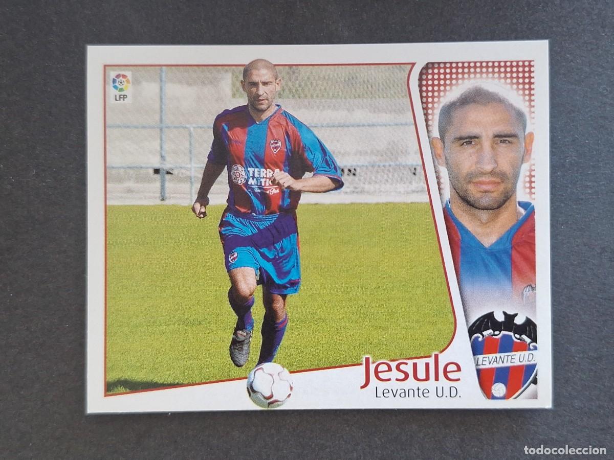 Fu&szlig;ball-Sticker: L4 JESULE LEVANTE U. D. LIGA ESTE 2004 2005 04 05 NUNCA PEGADO SIN PEGAR