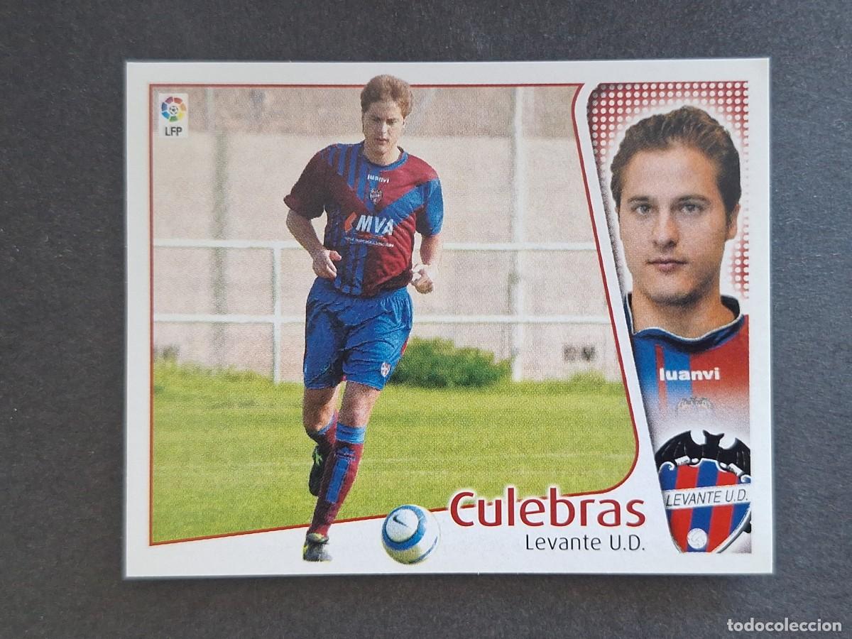 Fu&szlig;ball-Sticker: L4 CULEBRAS LEVANTE U. D. LIGA ESTE 2004 2005 04 05 NUNCA PEGADO SIN PEGAR