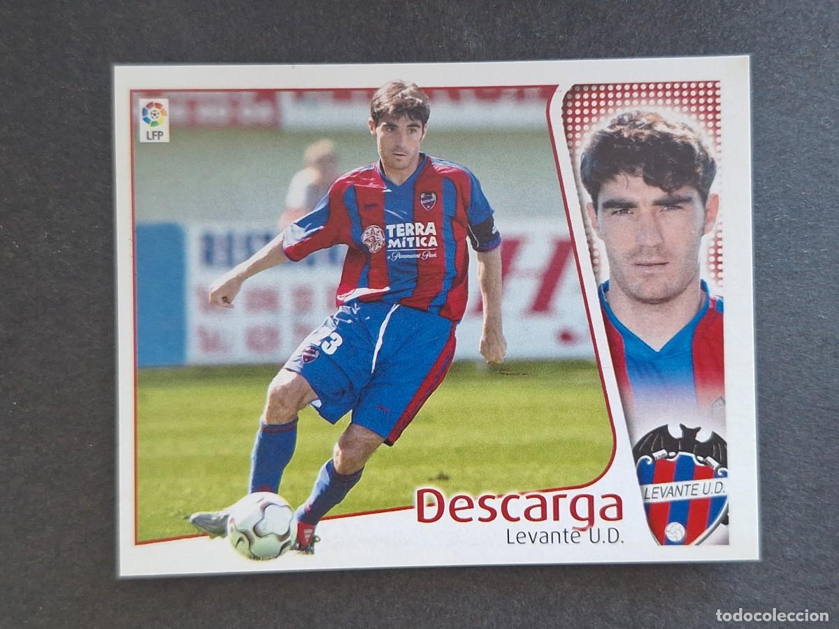 Fu&szlig;ball-Sticker: L4 DESCARGA LEVANTE U. D. LIGA ESTE 2004 2005 04 05 NUNCA PEGADO SIN PEGAR
