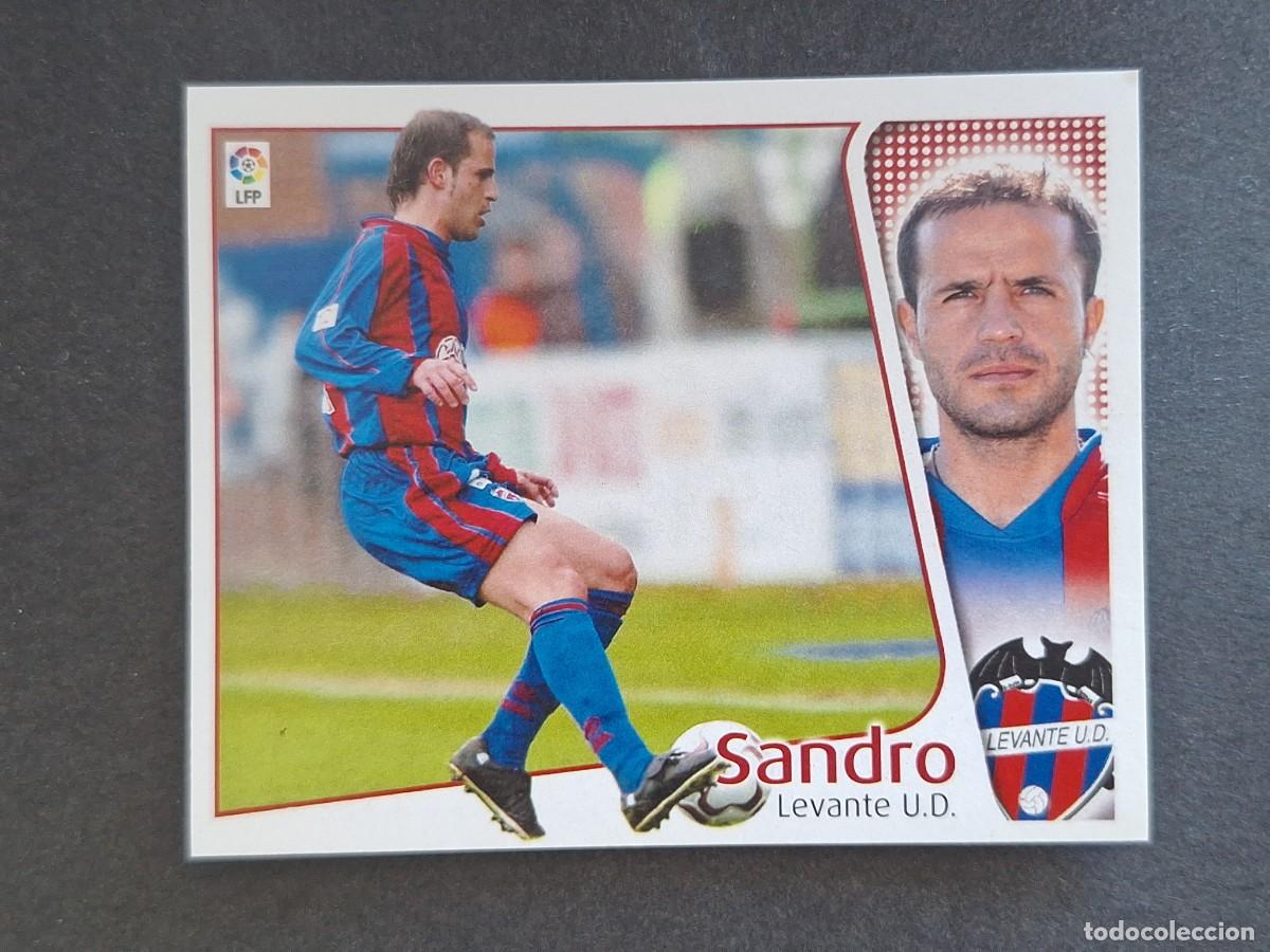 Fu&szlig;ball-Sticker: L4 SANDRO LEVANTE U. D. LIGA ESTE 2004 2005 04 05 NUNCA PEGADO SIN PEGAR
