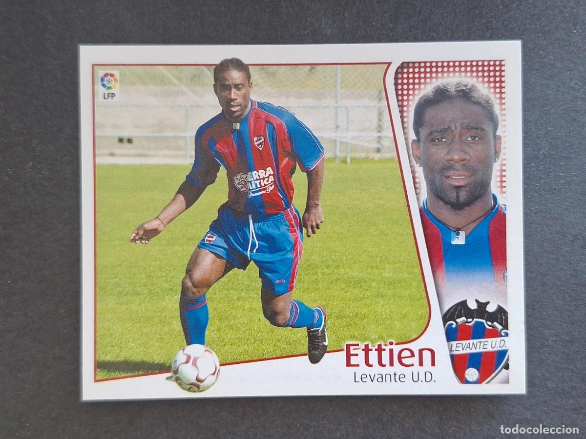 Fu&szlig;ball-Sticker: L4 ETTIEN LEVANTE U. D. LIGA ESTE 2004 2005 04 05 NUNCA PEGADO SIN PEGAR