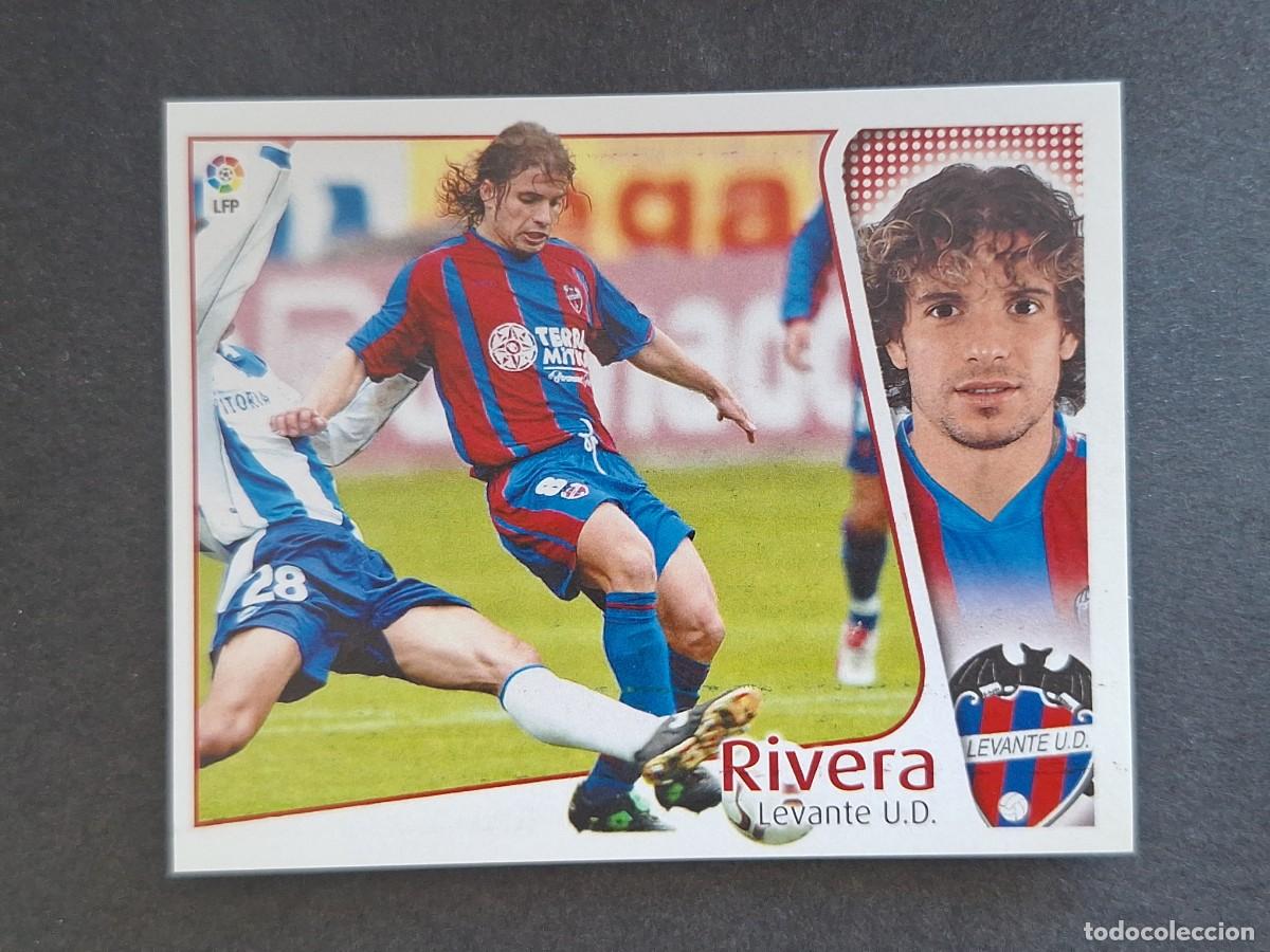 Fu&szlig;ball-Sticker: L4 RIVERA LEVANTE U. D. LIGA ESTE 2004 2005 04 05 NUNCA PEGADO SIN PEGAR