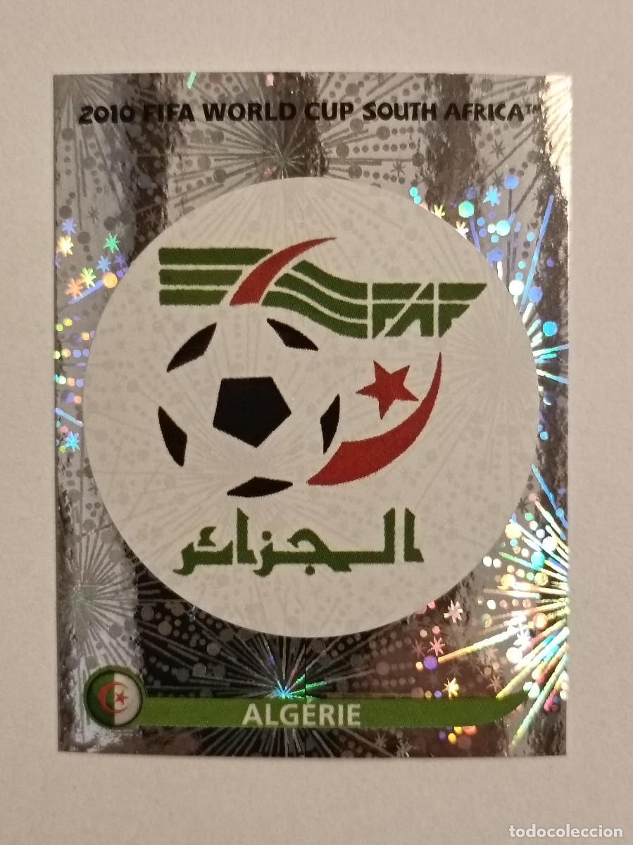 Fu&szlig;ball-Sticker: #221 ESCUDO (ARGELIA) MUNDIAL SUDAFRICA 2010 PANINI
