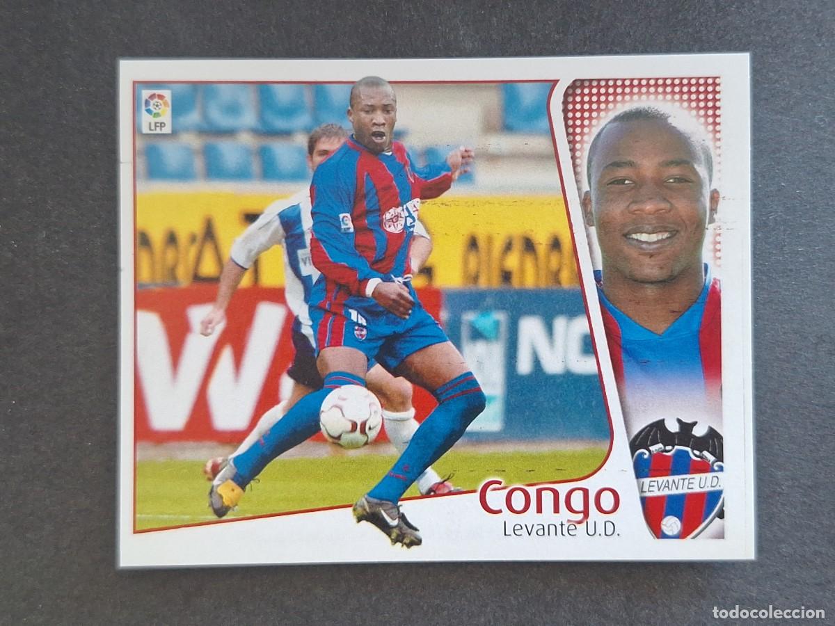 Cartes &agrave; collectionner de Football: L4 CONGO LEVANTE U. D. LIGA ESTE 2004 2005 04 05 NUNCA PEGADO SIN PEGAR