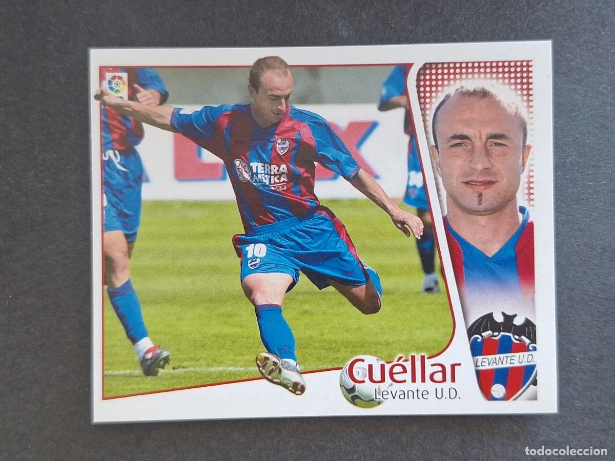 Cartes &agrave; collectionner de Football: L4 CUELLAR LEVANTE U. D. LIGA ESTE 2004 2005 04 05 NUNCA PEGADO SIN PEGAR