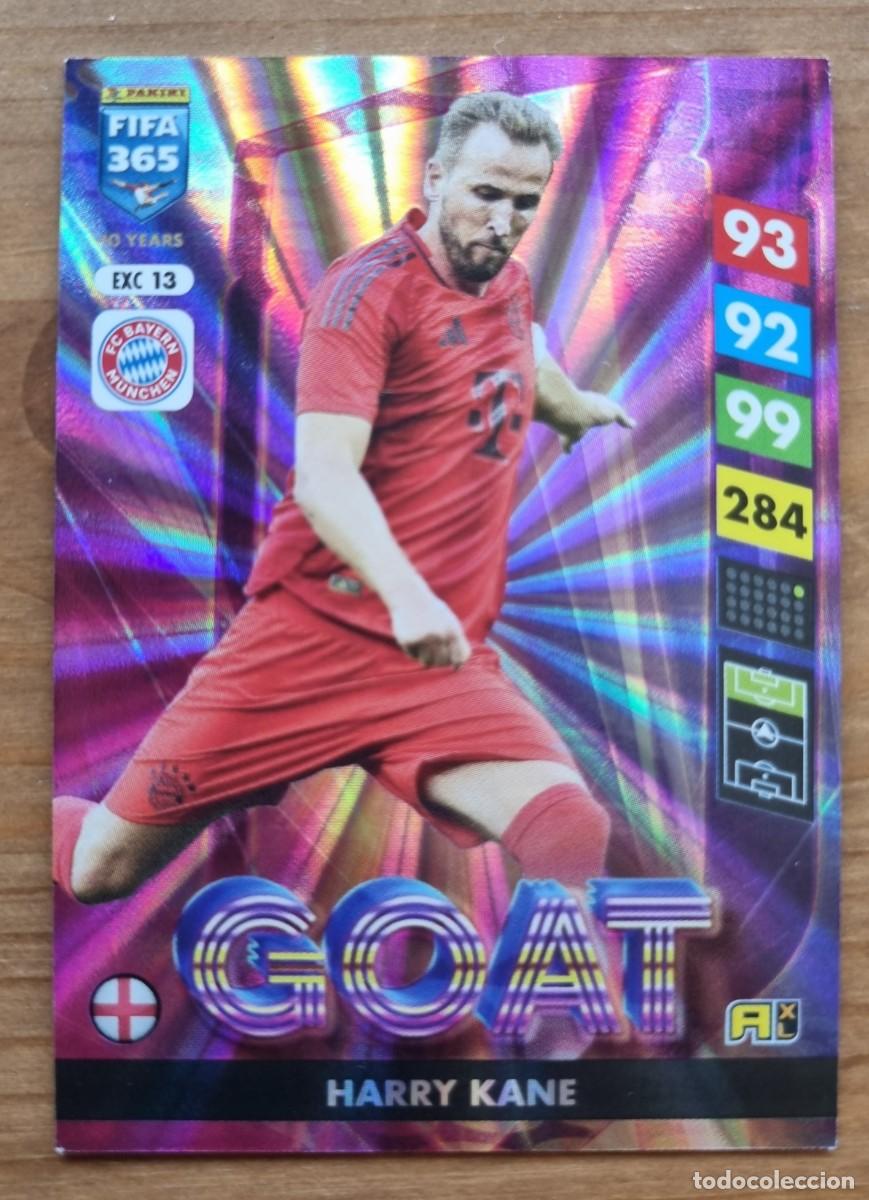 Football Stickers: EXC 13 Harry KANE (FC Bayern M&uuml;nchen) GOAT. FIFA 365 2025 Adrenalyn XL (Panini) NUEVO