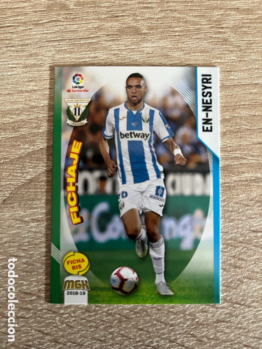 Figurine di Calcio: 316 BIS EN- NESYRI EN NESYRI ROOKIE NUEVA FICHA FICHAJE MEGACRACKS MGK 2018 2019 18 19 LEGAN&Eacute;S