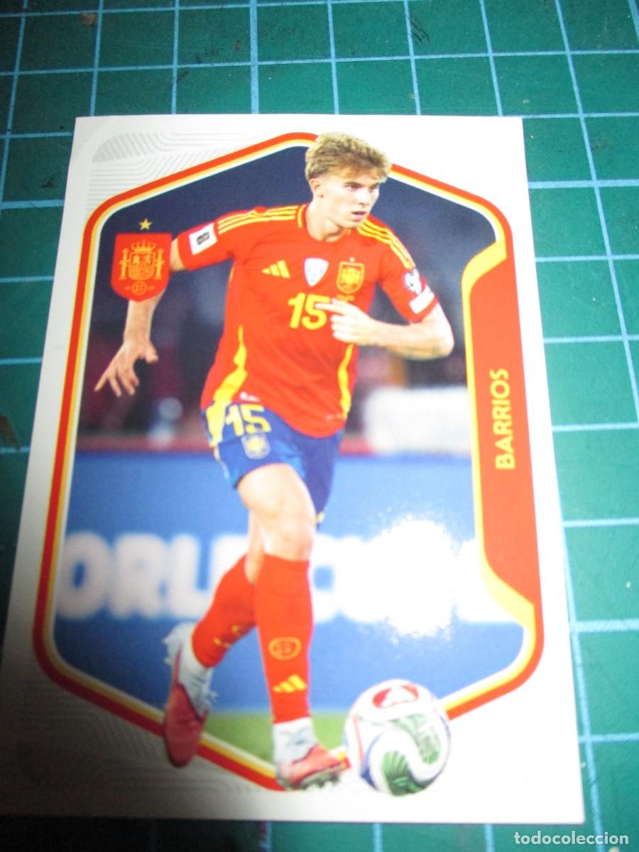 Cromos de f&uacute;tbol: 748- Colecci&oacute;n Espa&ntilde;a 2026 - n&ordm;39 Barrios , PANINI-CARREFOUR