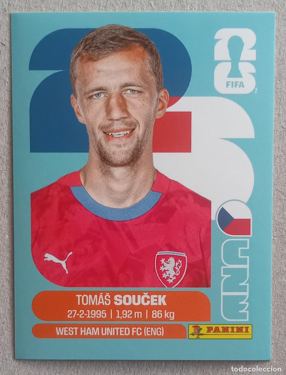 Cromos de f&uacute;tbol: Figurina Panini 2026 Cromo World Cup Usa Mundial 2026 Tomas Soucek Czechia n CZE 12