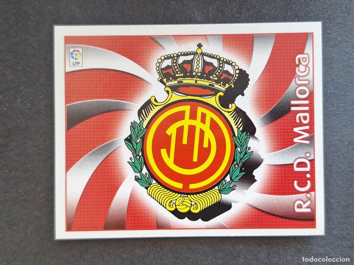 Cromos de f&uacute;tbol: L4 ESCUDO R. C. D. MALLORCA LIGA ESTE 2004 2005 04 05 NUNCA PEGADO SIN PEGAR