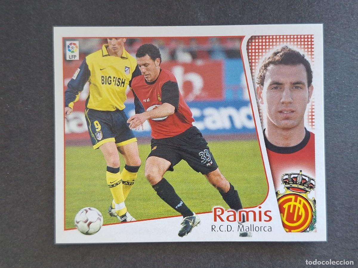 Cromos de Futebol: L4 RAMIS R. C. D. MALLORCA LIGA ESTE 2004 2005 04 05 NUNCA PEGADO SIN PEGAR