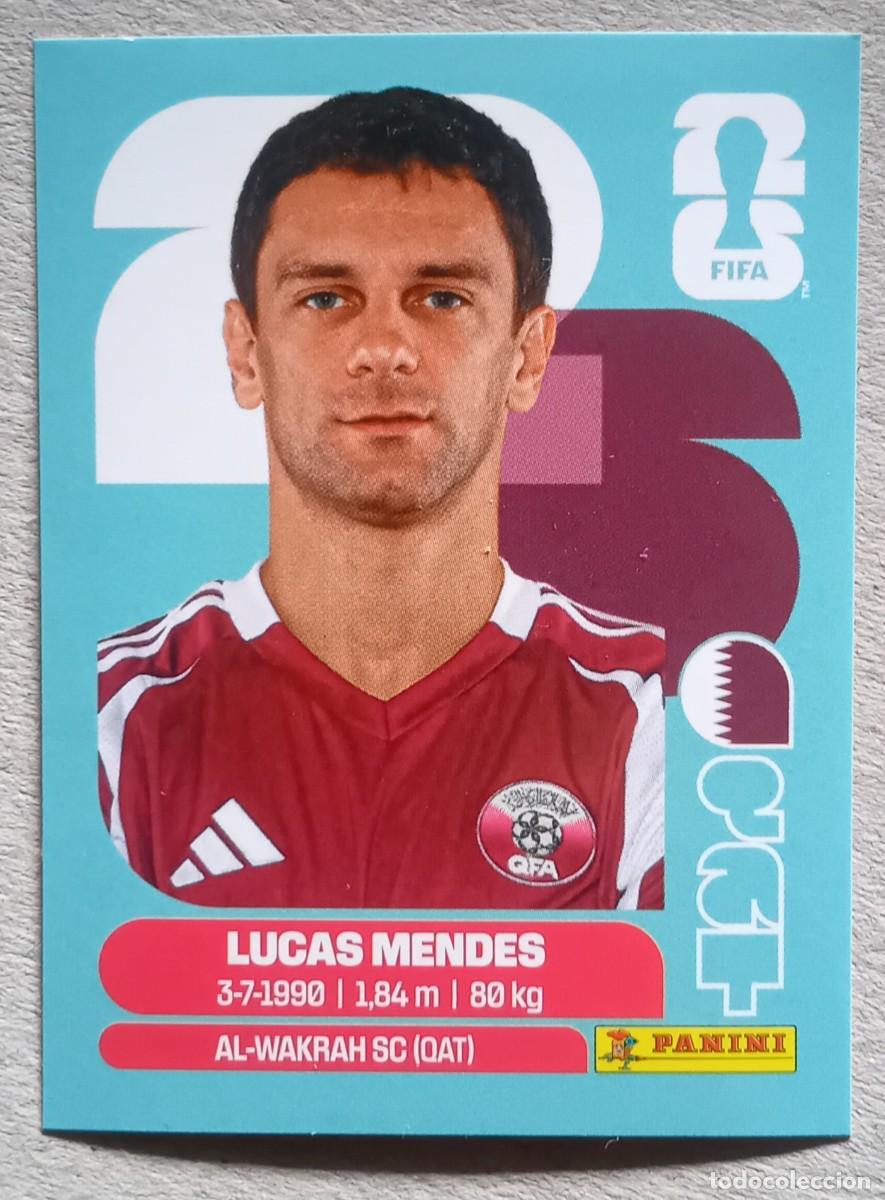 Cromos de Futebol: Figurina Panini 2026 Cromo World Cup Usa Mundial 2026 Lucas Mendes Qatar n QAT 4