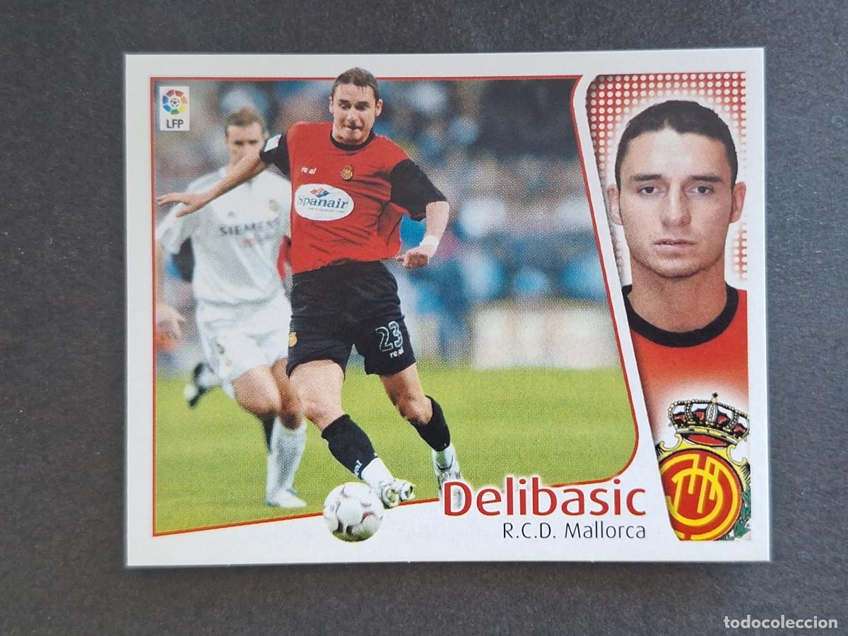Cromos de Futebol: L4 DELIBASIC R. C. D. MALLORCA LIGA ESTE 2004 2005 04 05 NUNCA PEGADO SIN PEGAR