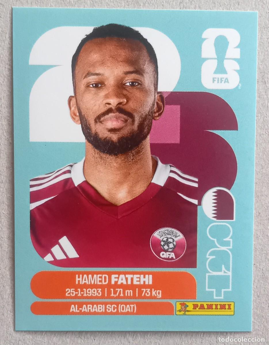 Cromos de Futebol: Figurina Panini 2026 Cromo World Cup Usa Mundial 2026 Hamed Fatehi Qatar n QAT 12