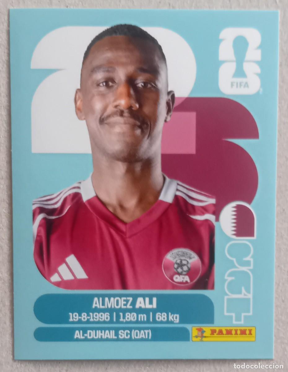 Fu&szlig;ball-Sticker: Figurina Panini 2026 Cromo World Cup Usa Mundial 2026 Almoez Al&iacute; Qatar n QAT 20