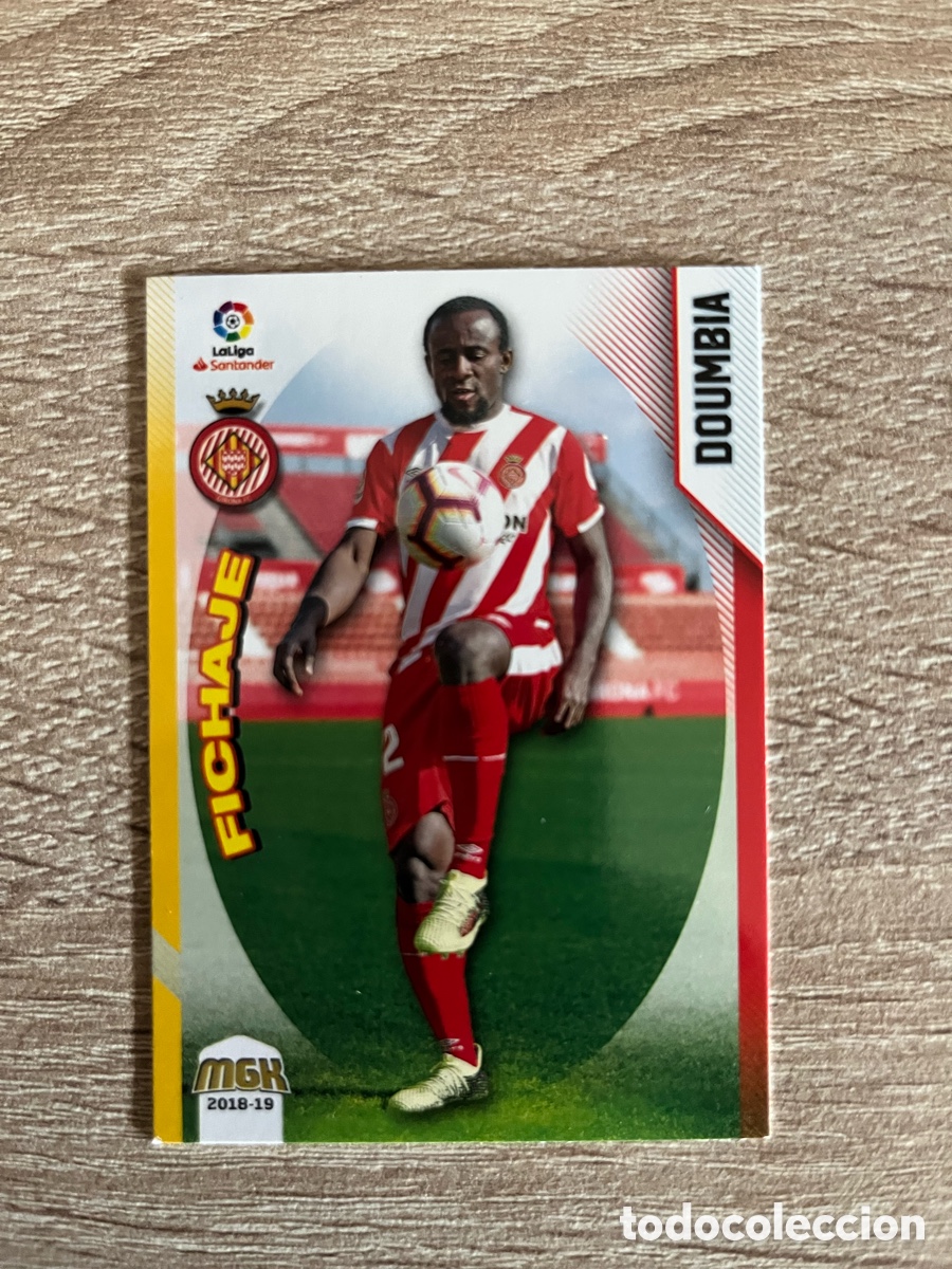 Fu&szlig;ball-Sticker: 261 DOUMBIA FICHAJE MEGACRACKS MGK 2018 2019 18 19 GIRONA