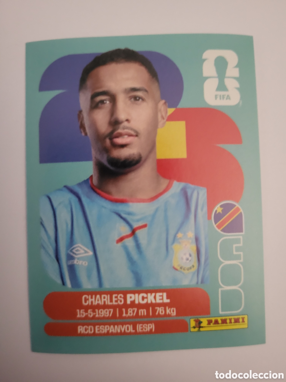 Figurine di Calcio: COD 8 Charles Pickel [Sticker] / FIFA World Cup 2026