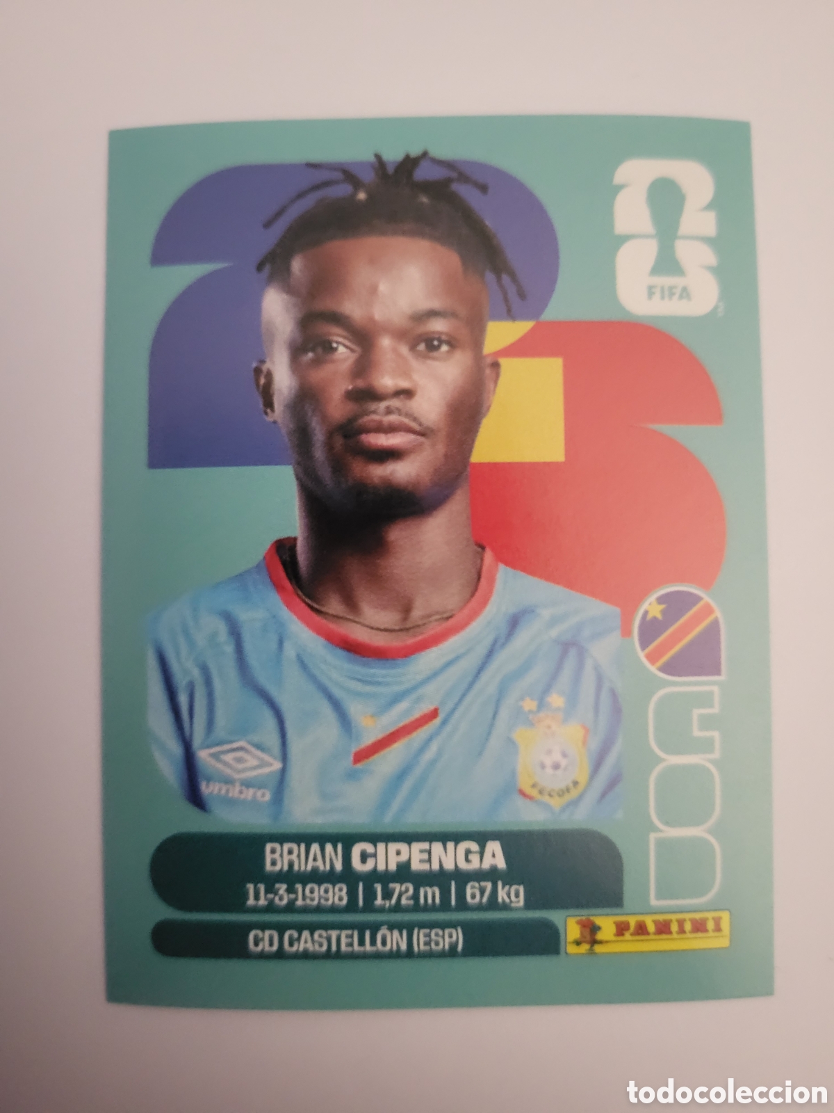 Figurine di Calcio: COD 17 Brian Cipenga [Sticker] / FIFA World Cup 2026