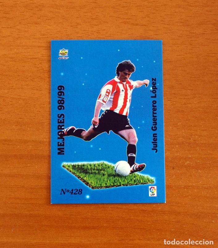 Cartes &agrave; collectionner de Football: Athletic Bilbao -N&ordm; 428, Guerrero -Mejores 98-99- Las Fichas de la Liga Mundicromo 1999-2000, 99-00