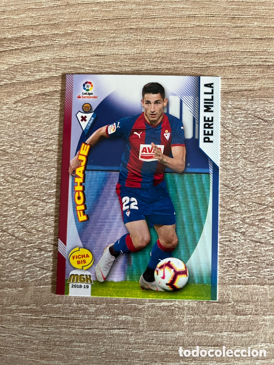 Figurine di Calcio: 177 BIS PERE MILLA FICHA BIS FICHAJE MEGACRACKS MGK 2018 2019 18 19 EIBAR