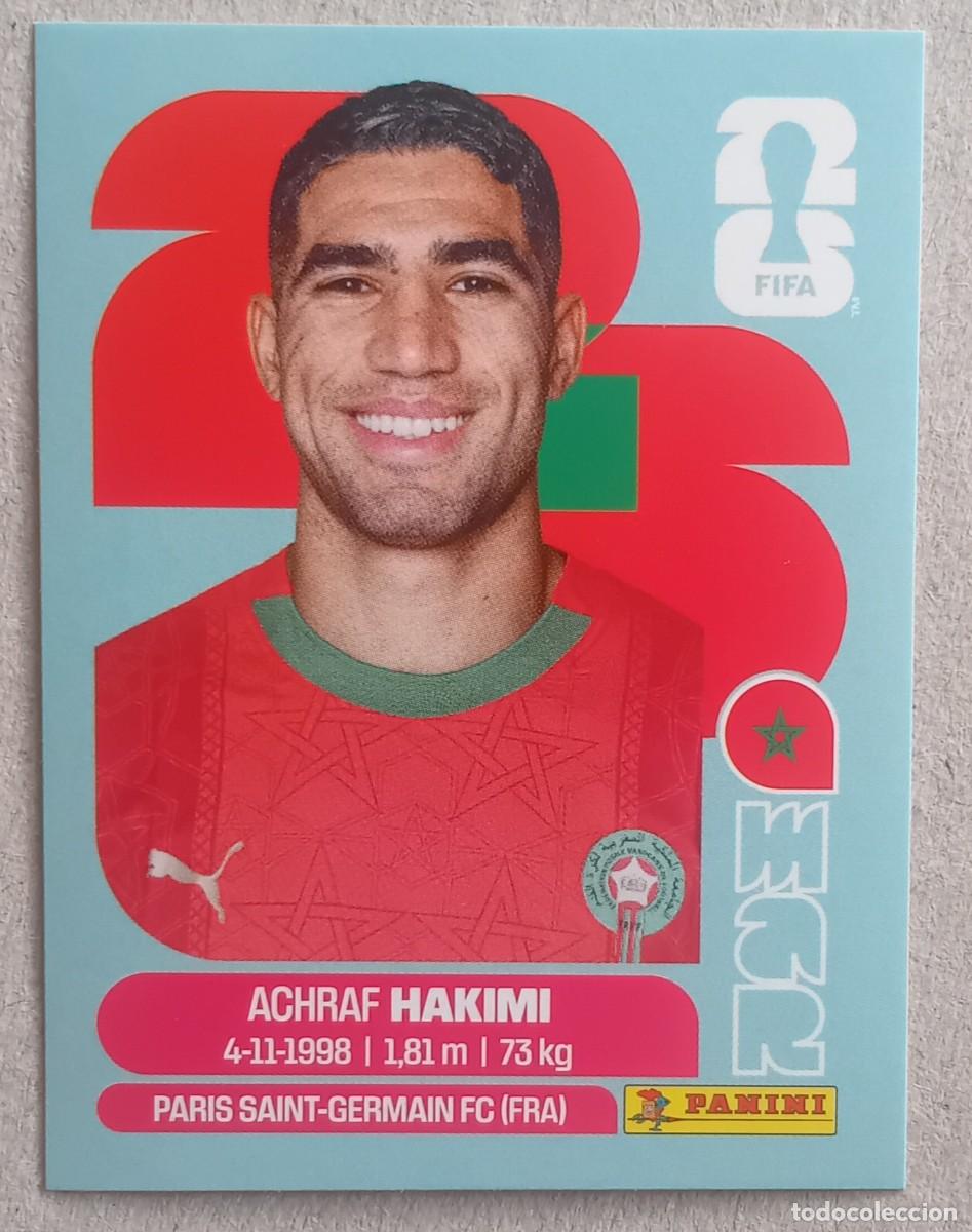 Cromos de Futebol: Figurina Panini 2026 Cromo World Cup Usa Mundial 2026 Achraf Hakimi Morocco n MAR 4