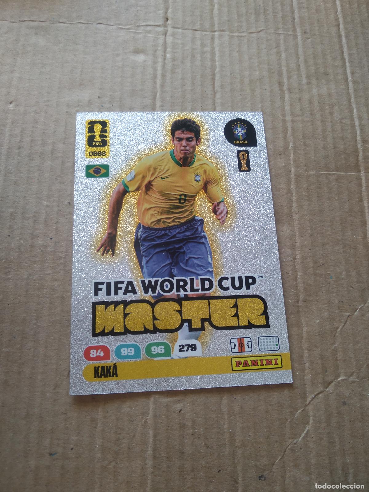 Fu&szlig;ball-Sticker: DB8 KAKA BRASIL MASTER CROMO FUTBOL PANINI ADRENALYN MUNDIAL 2026 WORLD CUP COPA DEL MUNDO