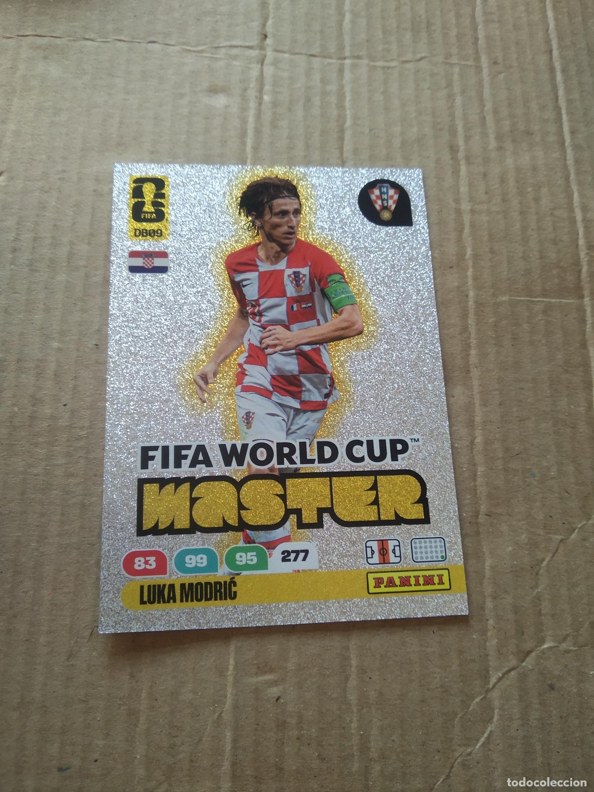 Fu&szlig;ball-Sticker: DB9 MODRIC CROACIA MASTER CROMO FUTBOL PANINI ADRENALYN MUNDIAL 2026 WORLD CUP COPA DEL MUNDO