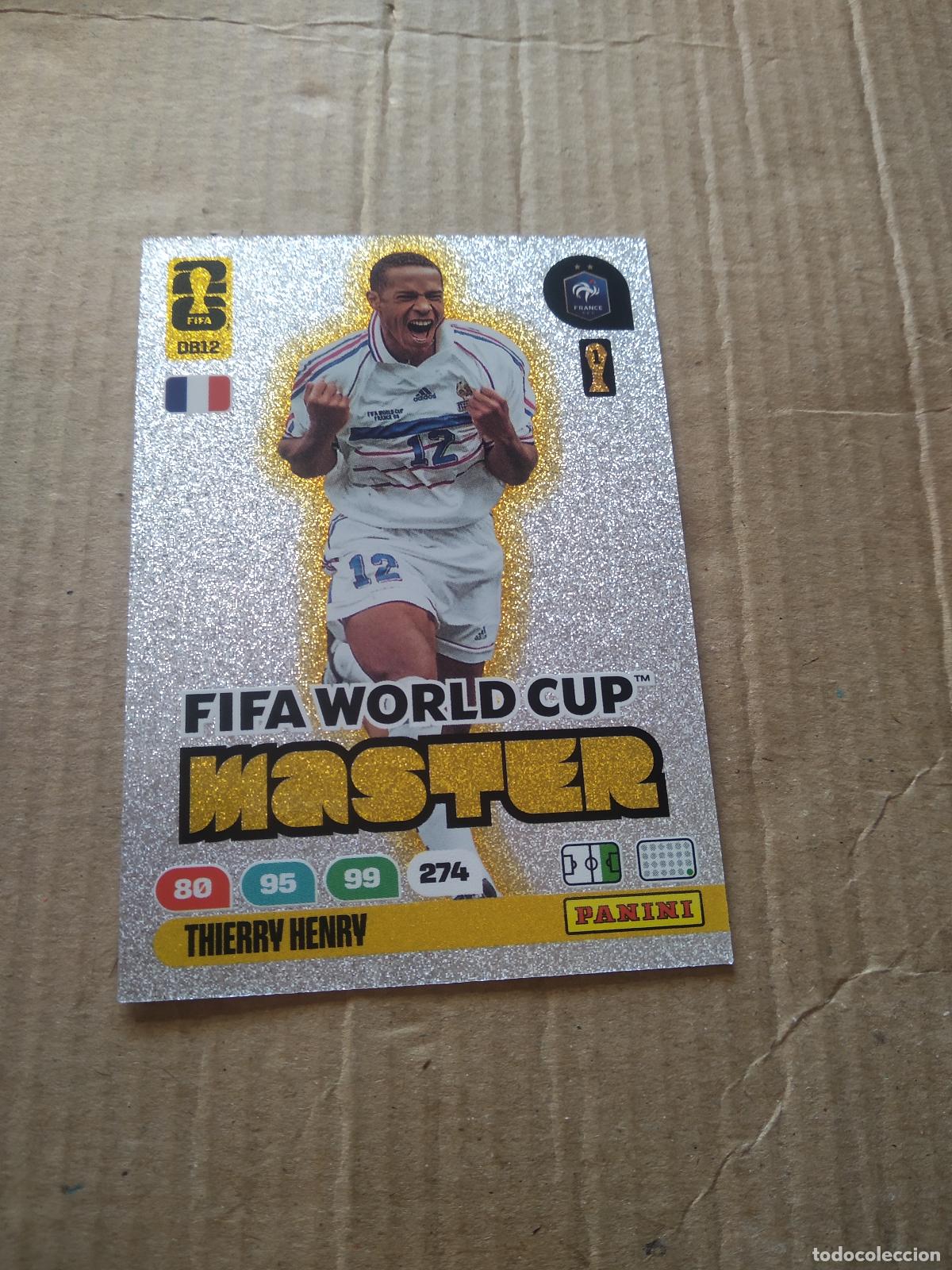 Fu&szlig;ball-Sticker: DB12 HENRY FRANCIA MASTER CROMO FUTBOL PANINI ADRENALYN MUNDIAL 2026 WORLD CUP COPA DEL MUNDO