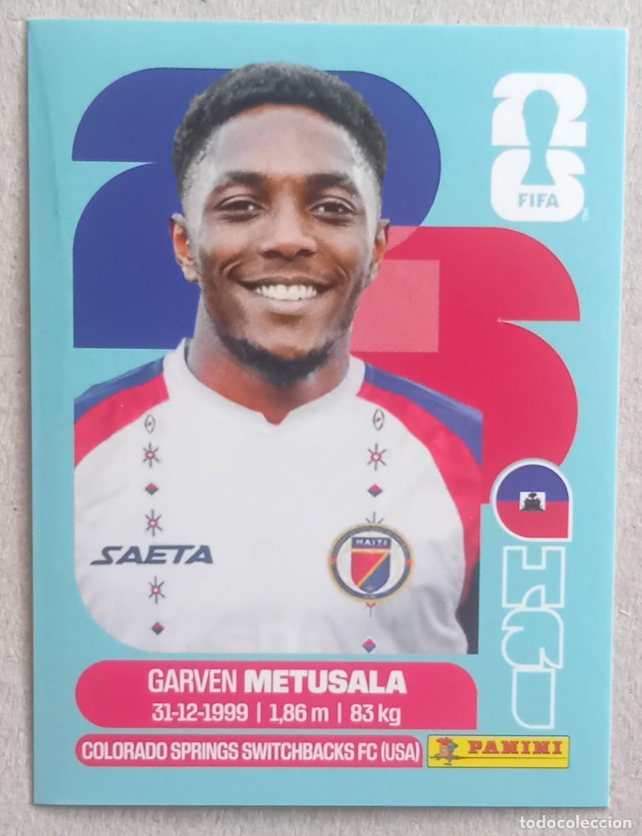 Fu&szlig;ball-Sticker: Figurina Panini 2026 Cromo World Cup Usa Mundial 2026 Garven Metusala Haiti n HAI 8