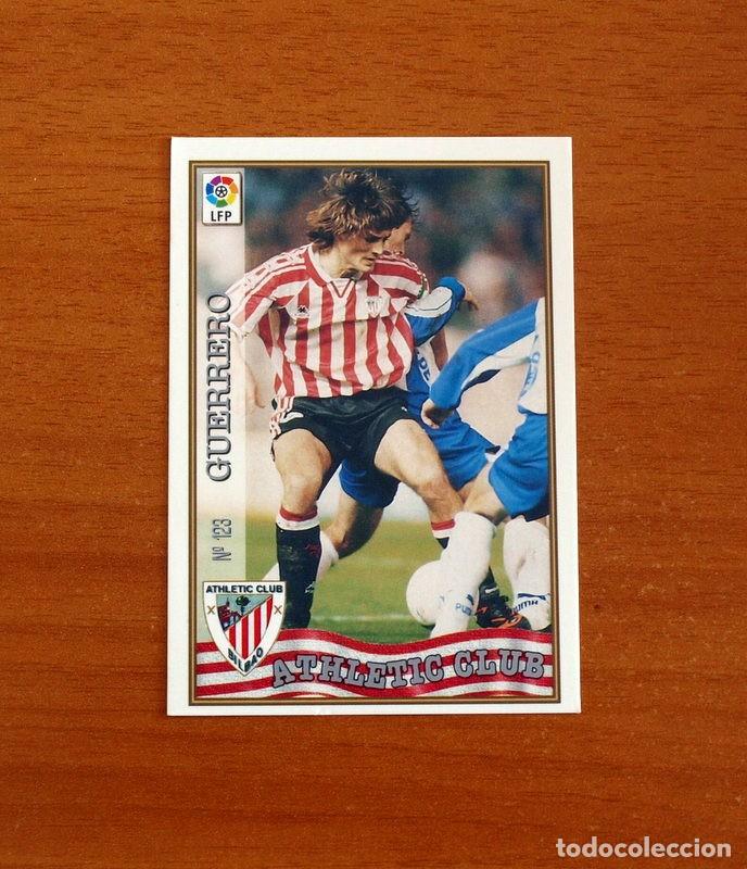 Cartes &agrave; collectionner de Football: Athletic de Bilbao - N&ordm; 123 Julen Guerrero - Mundicromo ficha de la Liga 1997-1998, 97-98