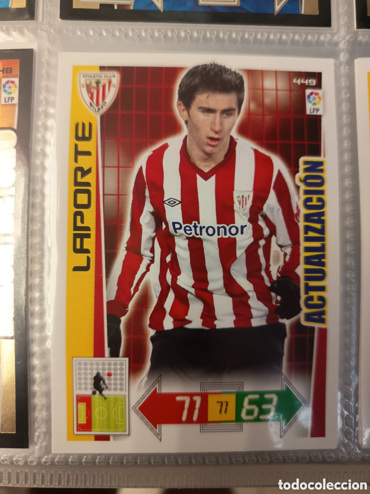 Cromos de Futebol: ACTUALIZACION 449 LAPORTE ADRENALYN XL LIGA 2012 2013 12-13