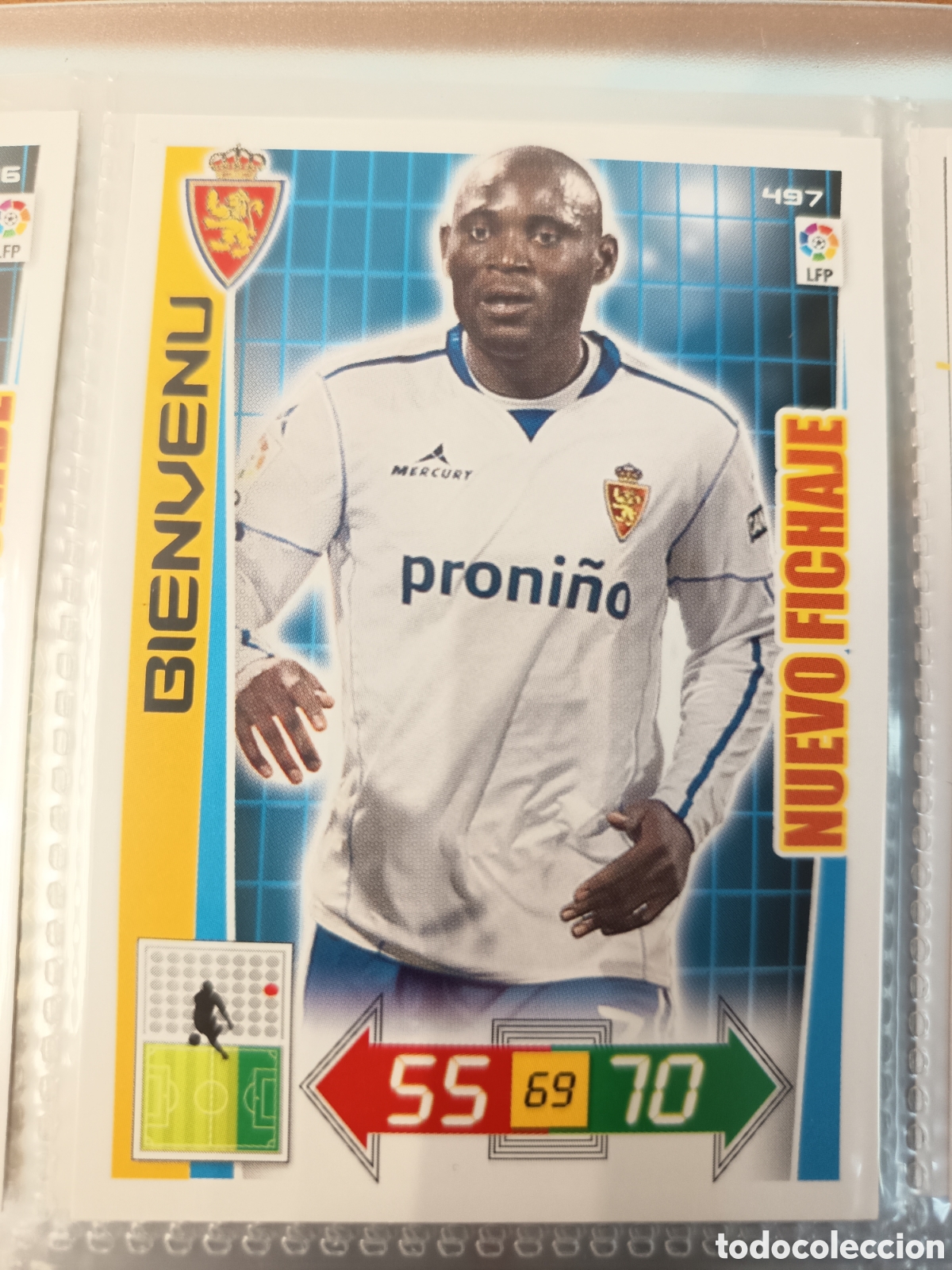 Cromos de Futebol: NUEVO FICHAJE 497 BIENVENU ADRENALYN XL LIGA 2012 2013 12-13