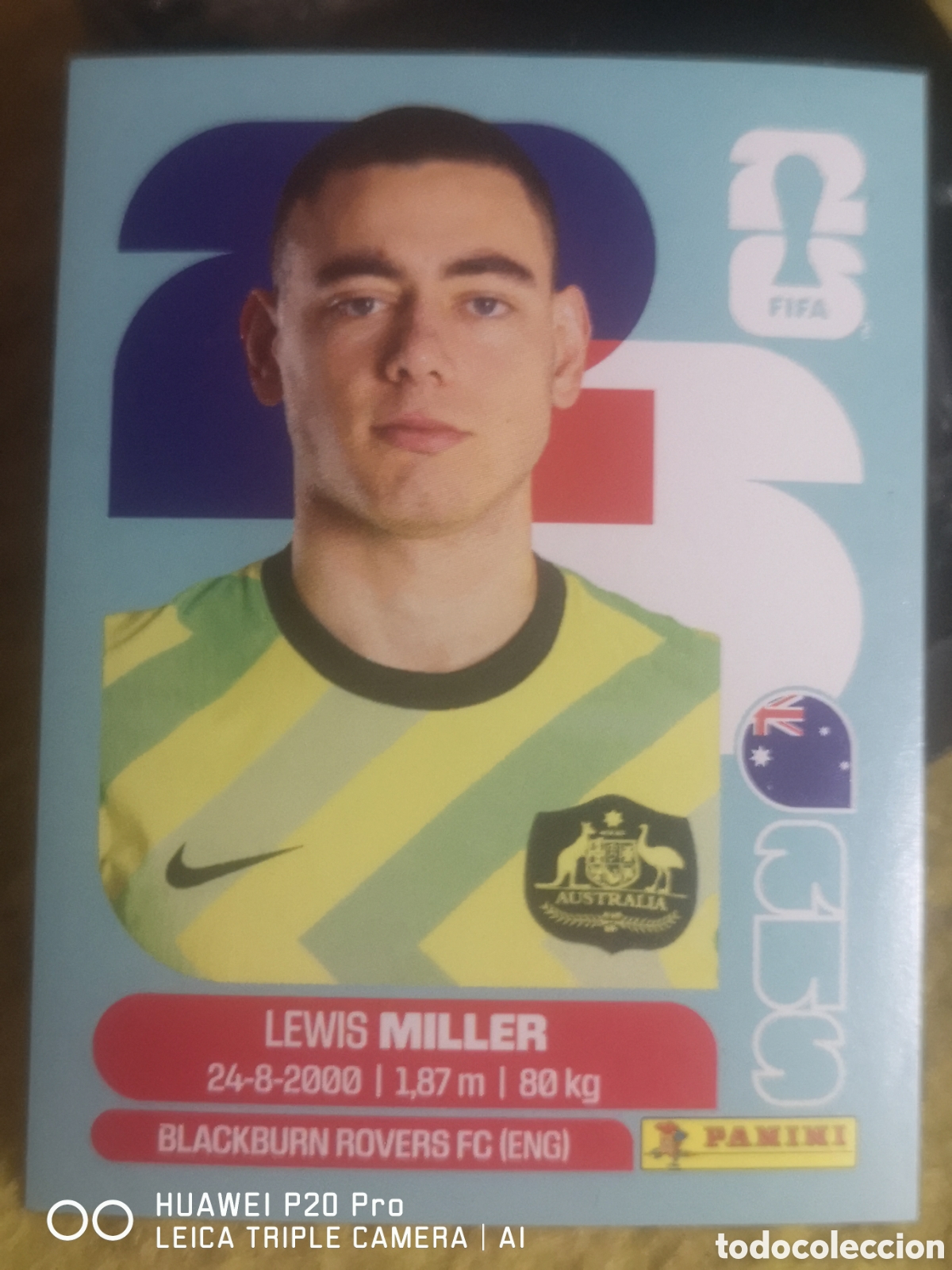 Cromos de f&uacute;tbol: FIFA WORLD CUP MUNDIAL 2026 LEWIS MILLER - AUS 9